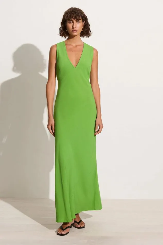 Women Faithfull The Brand Dresses Romi Maxi Dress Apple