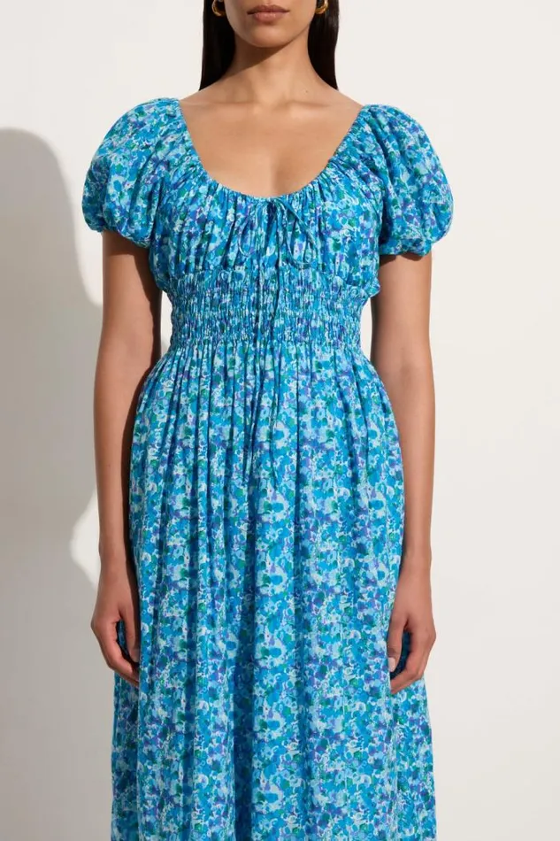 Women Faithfull The Brand Dresses Vineria Midi Dress Stellina Floral