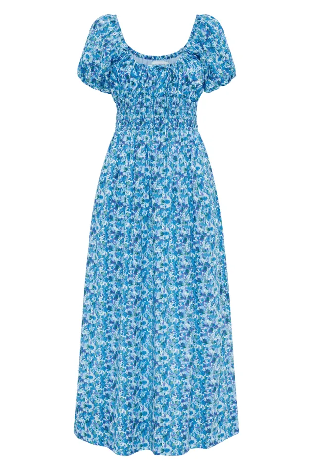 Women Faithfull The Brand Dresses Vineria Midi Dress Stellina Floral