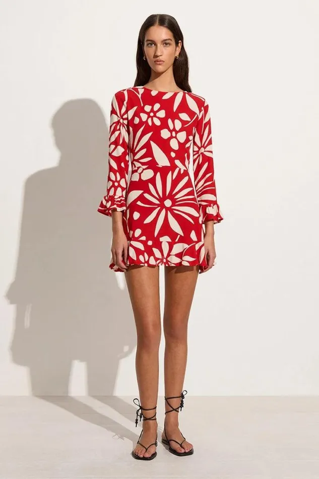 Women Faithfull The Brand Mini Dresses El Cid Mini Dress De La Paz Floral