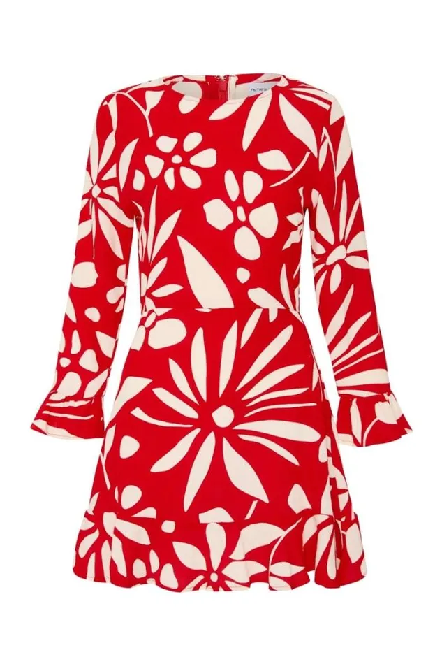 Women Faithfull The Brand Mini Dresses El Cid Mini Dress De La Paz Floral
