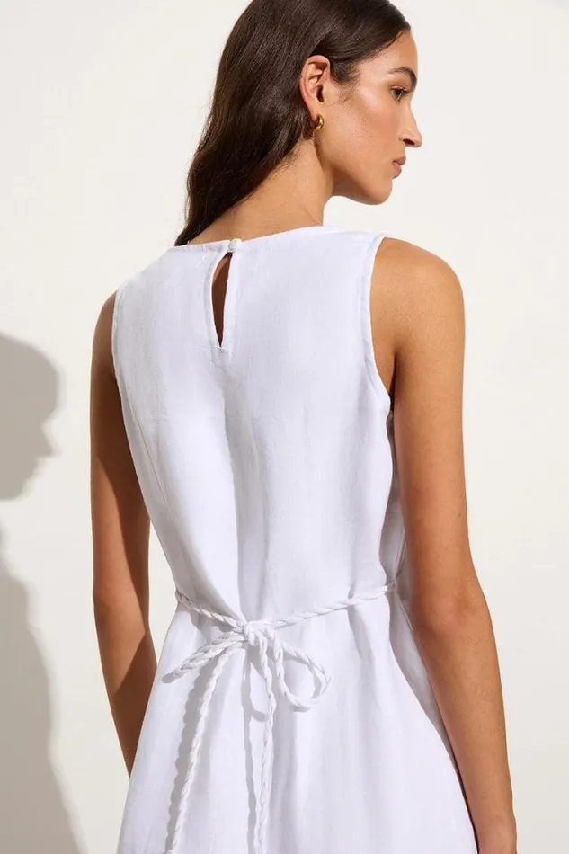Women Faithfull The Brand Mini Dresses Lui Mini Dress White
