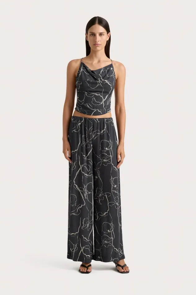 Women Faithfull The Brand Pants Aurelie Pant Calla Charred Navy
