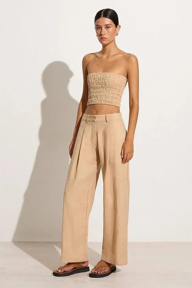 Women Faithfull The Brand Pants Francois Pants Wheat 8211 Final Sale