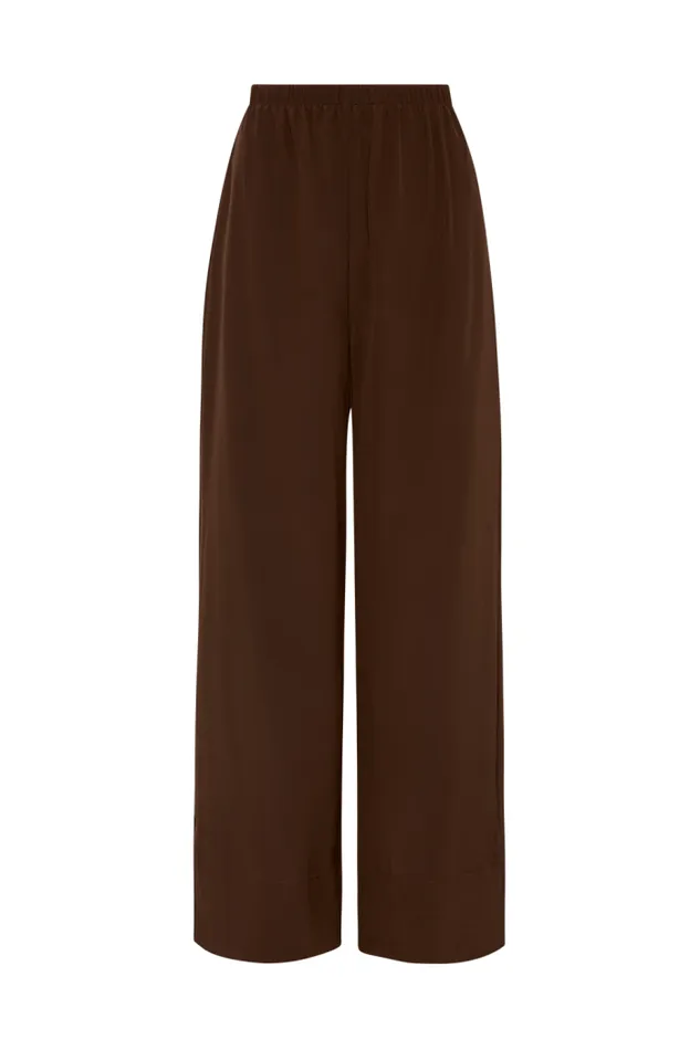 Women Faithfull The Brand Pants Monforte Pant Cioccolato