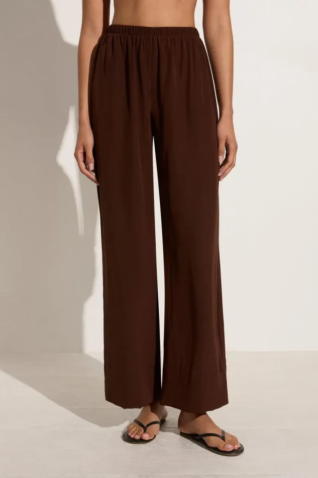 Women Faithfull The Brand Pants Monforte Pant Cioccolato