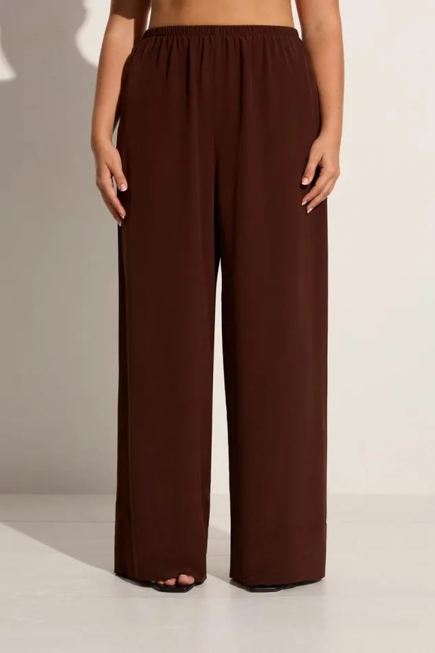 Women Faithfull The Brand Pants Monforte Pant Cioccolato