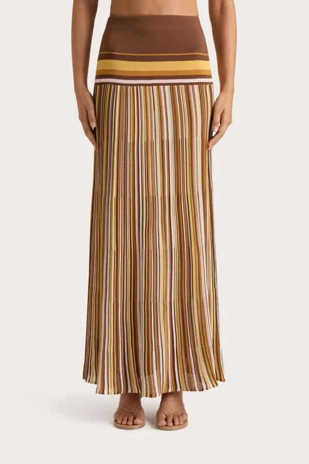 Women Faithfull The Brand Skirts and Shorts Citara Skirt Cocoa