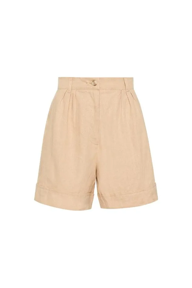 Women Faithfull The Brand Skirts and Shorts Les Deux Short Wheat 8211 Final Sale