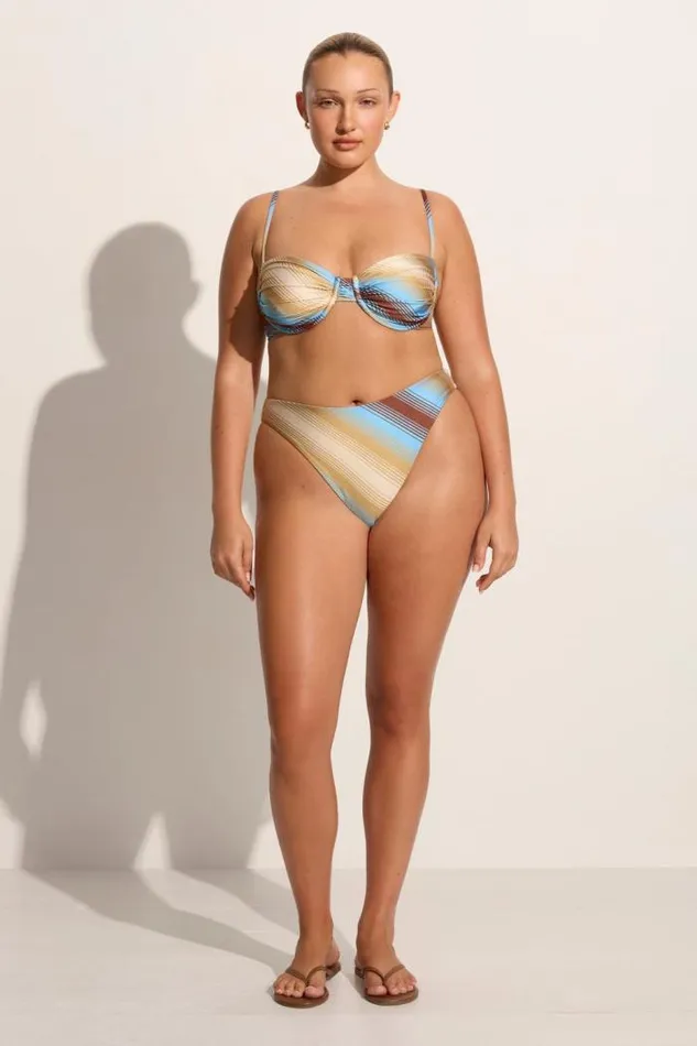 Women Faithfull The Brand Swim Civita Bikini Bottoms Cervia Stripe