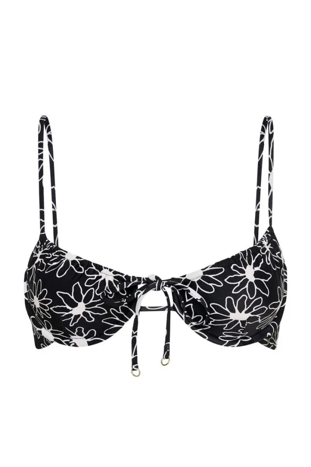 Women Faithfull The Brand Swim Monti Bikini Top La Isla Floral