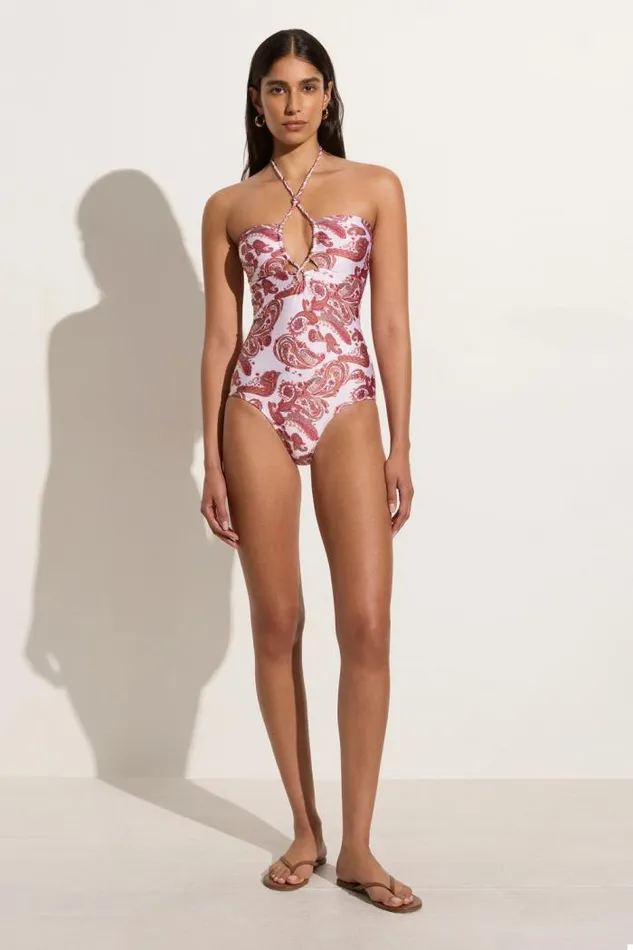 Women Faithfull The Brand Swim Viviana One Piece Alessia Paisley