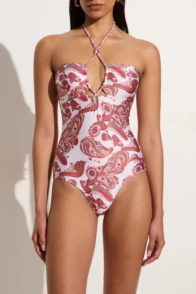 Women Faithfull The Brand Swim Viviana One Piece Alessia Paisley