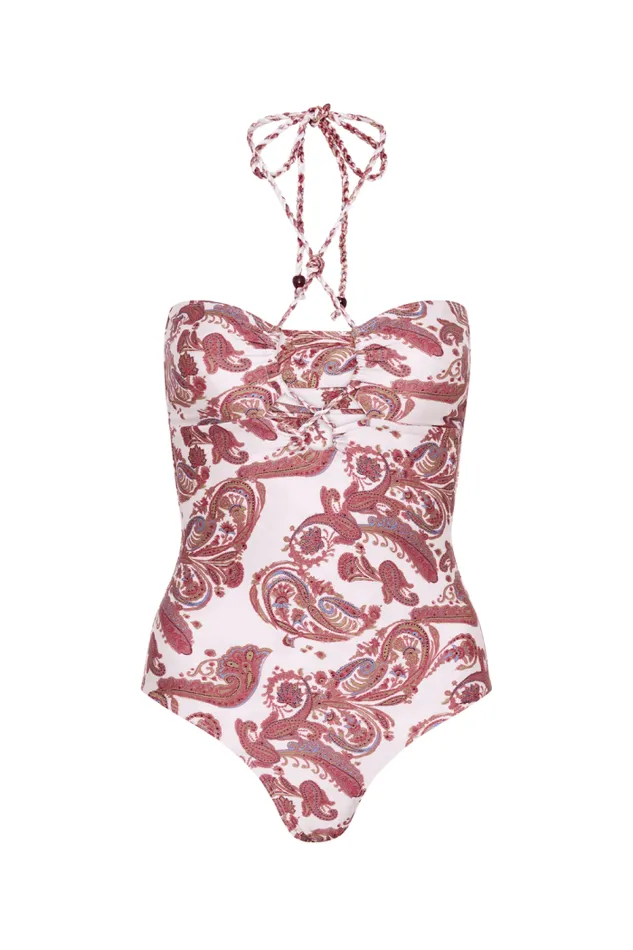 Women Faithfull The Brand Swim Viviana One Piece Alessia Paisley