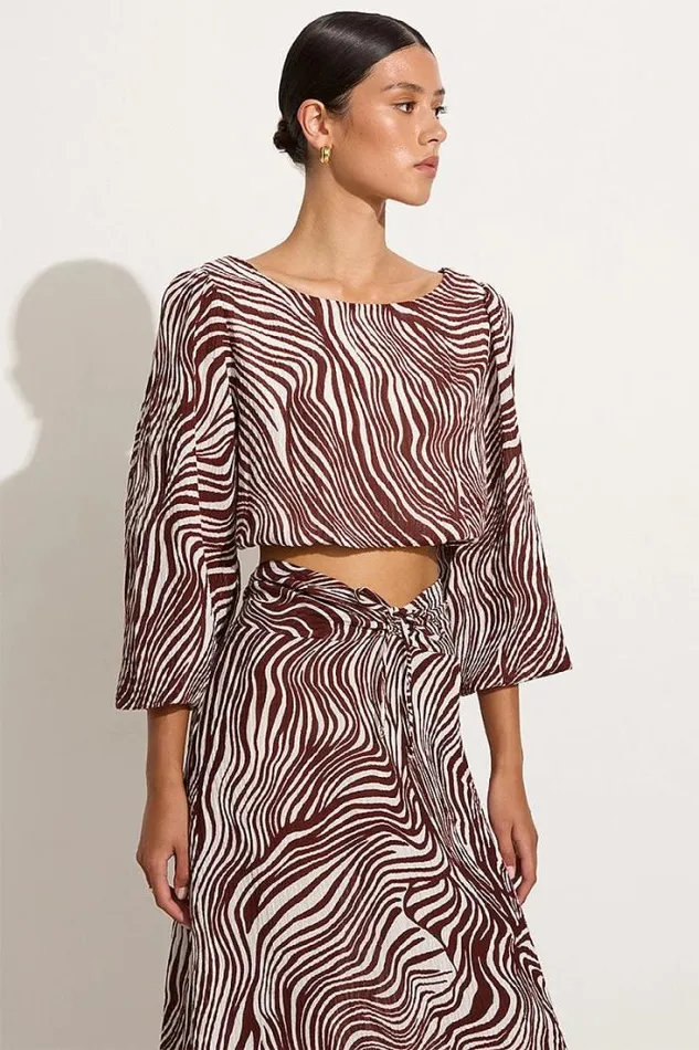 Women Faithfull The Brand Tops Artista Top Le Stazzi 8211 Final Sale