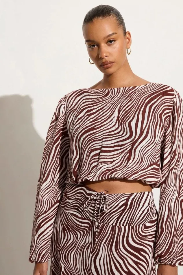 Women Faithfull The Brand Tops Artista Top Le Stazzi 8211 Final Sale