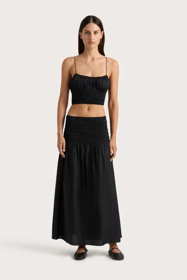 Women Faithfull The Brand Tops Baia Top Black