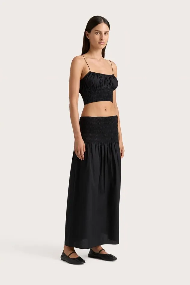 Women Faithfull The Brand Tops Baia Top Black