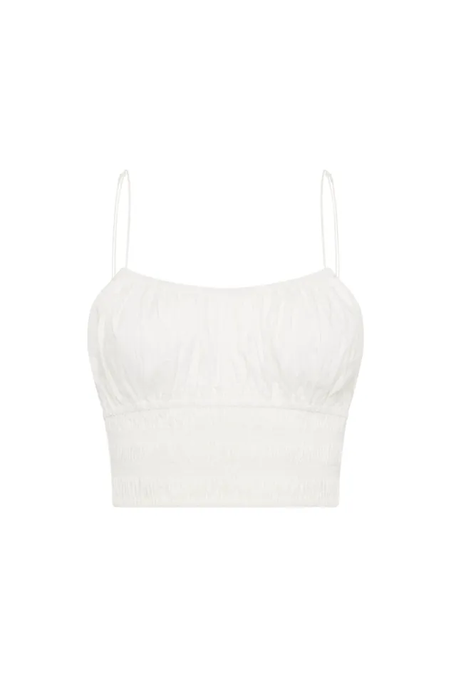 Women Faithfull The Brand Tops Baia Top White