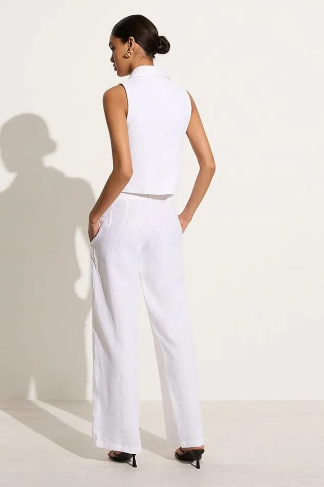 Women Faithfull The Brand Tops Gabriel Top White