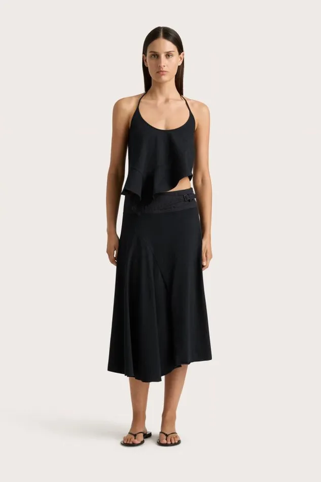 Women Faithfull The Brand Tops Maceio Top Black