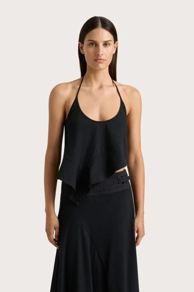 Women Faithfull The Brand Tops Maceio Top Black