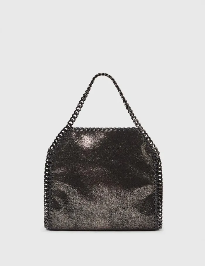 Women Falabella Mini Metallic Tote Bag Metallic Stella McCartney Iconic Falabella Women Falabella Mini Metallic Tote Bag Metallic Stella McCartney Iconic Falabella