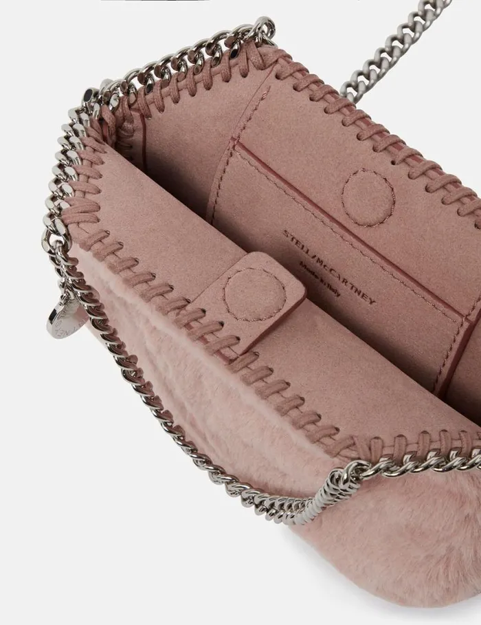 Women Falabella Tiny Teddy Tote Bag Dusty Pink Stella McCartney Mini Bags And Clutches Women Falabella Tiny Teddy Tote Bag Dusty Pink Stella McCartney Mini Bags And Clutches