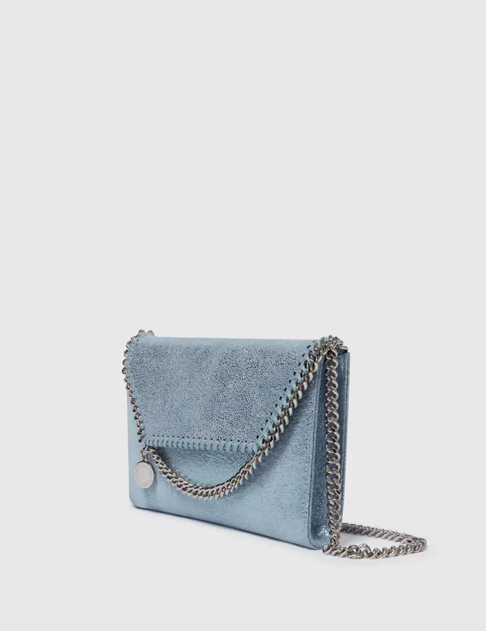 Women Falabella Wallet Crossbody Bag Sapphire Blue Stella McCartney Mini Bags And Clutches Women Falabella Wallet Crossbody Bag Sapphire Blue Stella McCartney Mini Bags And Clutches