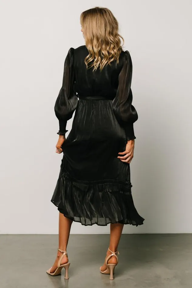 Women Flynn Midi Dress Black Baltic Born Midi Dresses