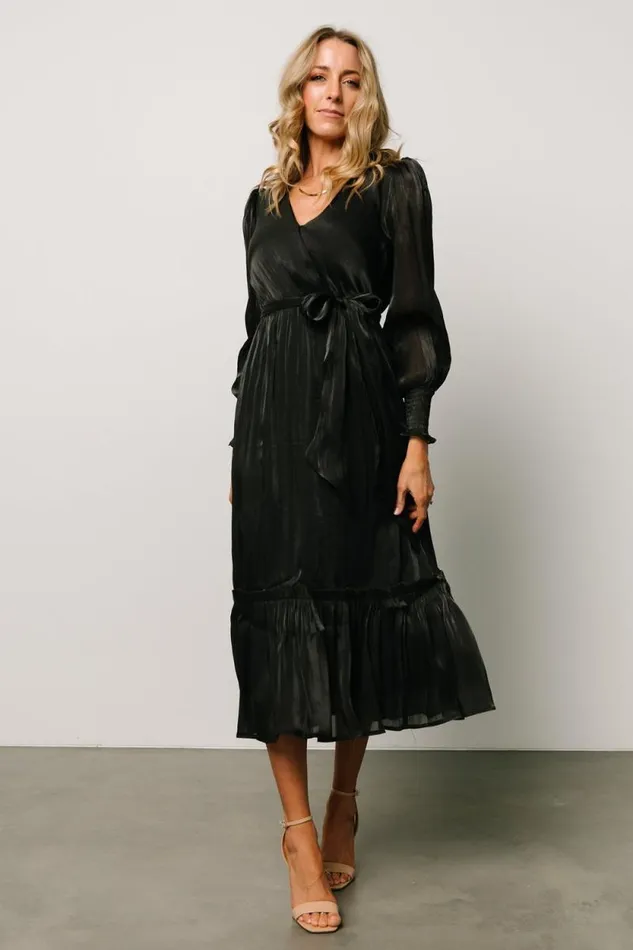 Women Flynn Midi Dress Black Baltic Born Midi Dresses