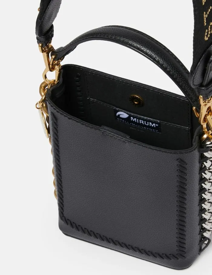 Women Frayme MIRUM Mini Square Bucket Bag Black Stella McCartney TopHandle Bags Women Frayme MIRUM Mini Square Bucket Bag Black Stella McCartney TopHandle Bags