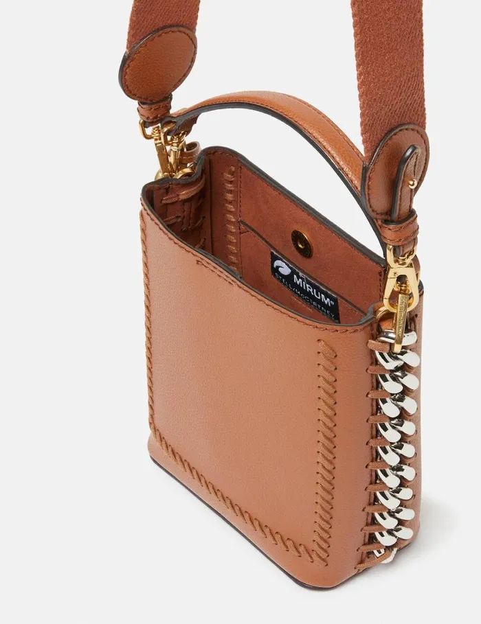 Women Frayme MIRUM Mini Square Bucket Bag Brandy Stella McCartney TopHandle Bags Women Frayme MIRUM Mini Square Bucket Bag Brandy Stella McCartney TopHandle Bags