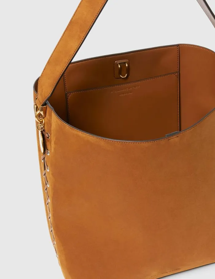 Women Frayme Whipstitch Tote Bag Brandy Stella McCartney Frayme Bag