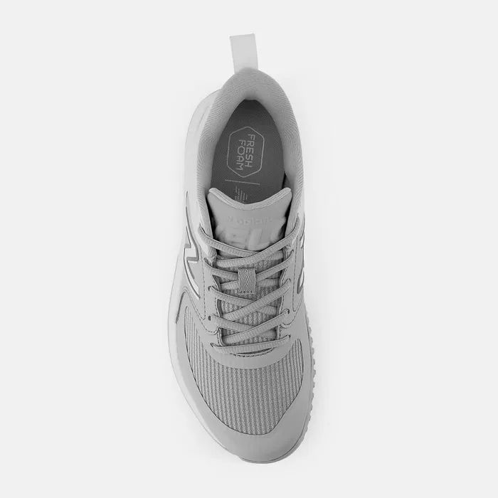 Women Fresh Foam Velo V3 TurfTrainer Grey With White New Balance Softball