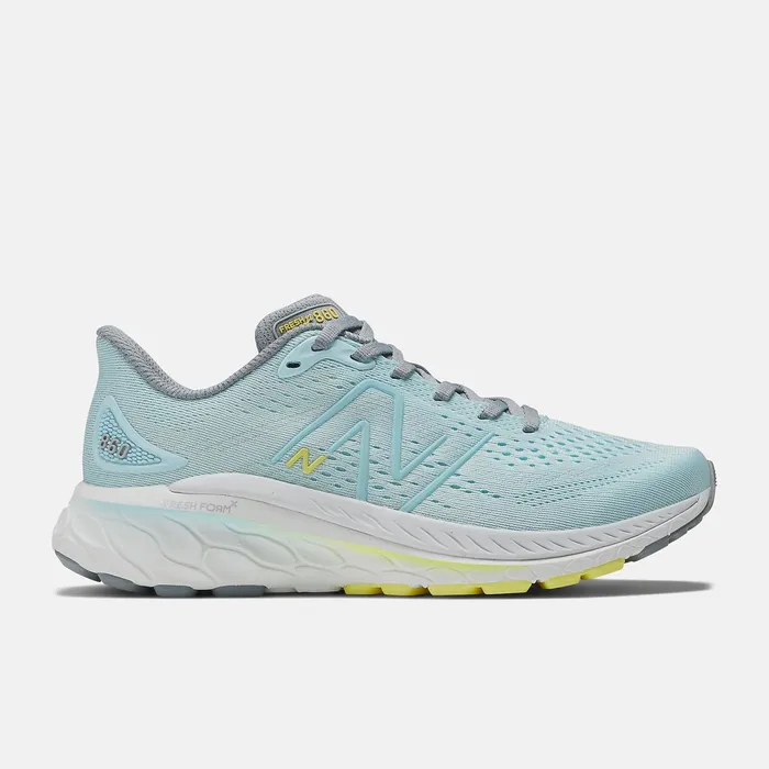 Women Fresh Foam X 860v13 Blue With Steel And Cosmic Pineapple New Balance Running