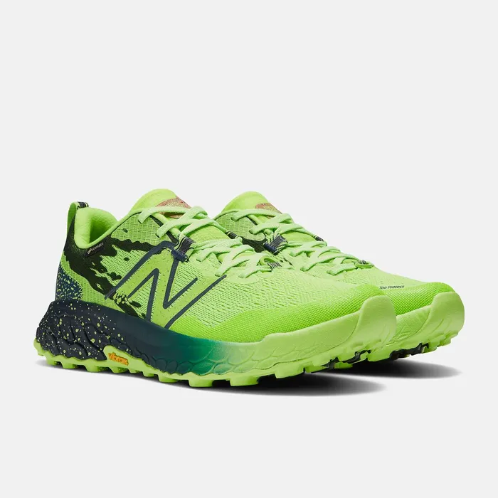 Women Fresh Foam X Hierro V7 GTX Pixel Green With Natural Indigo New Balance Hiking and Trail Women Fresh Foam X Hierro V7 GTX Pixel Green With Natural Indigo New Balance Hiking and Trail