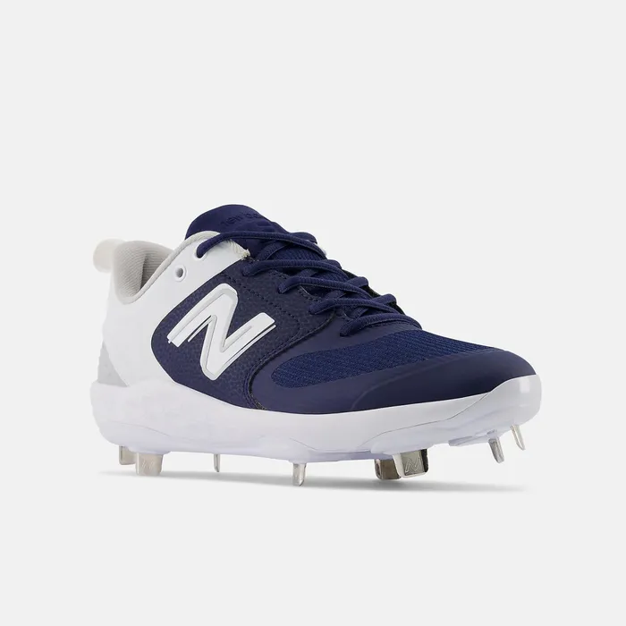 Women Fresh Foam X Velo V3 Metal Navy With White New Balance Softball