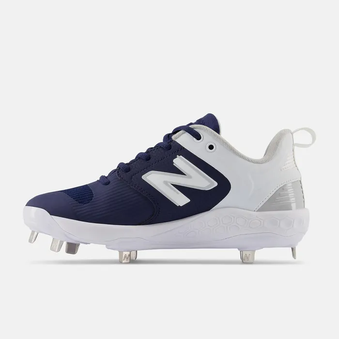 Women Fresh Foam X Velo V3 Metal Navy With White New Balance Softball
