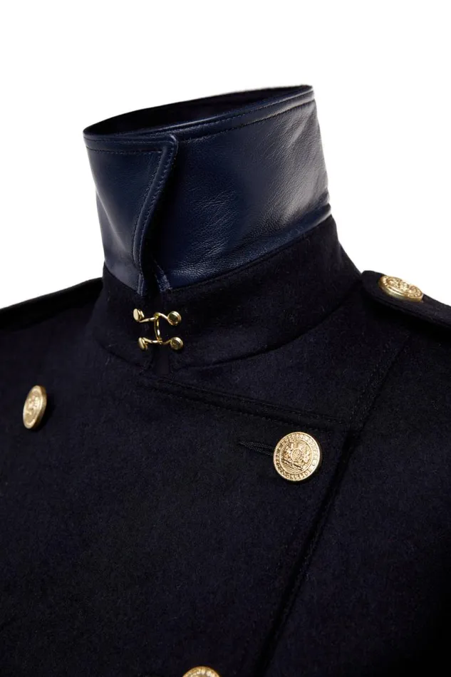 Women Full Length Marlborough Trench Coat Soft Navy Holland Cooper Tailoring