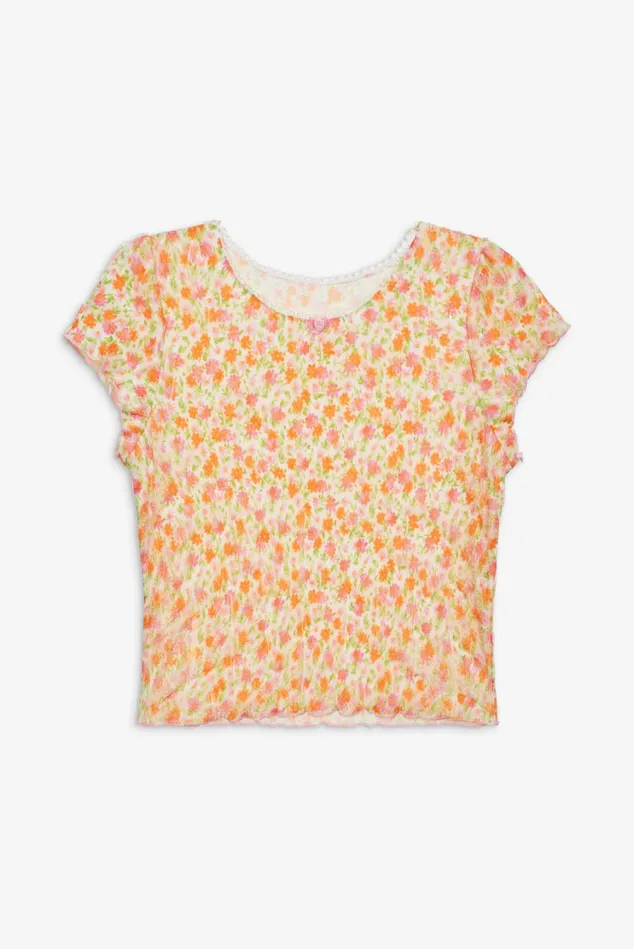 Women Giselle Baby Tee Multi For Love and Lemons Lingerie