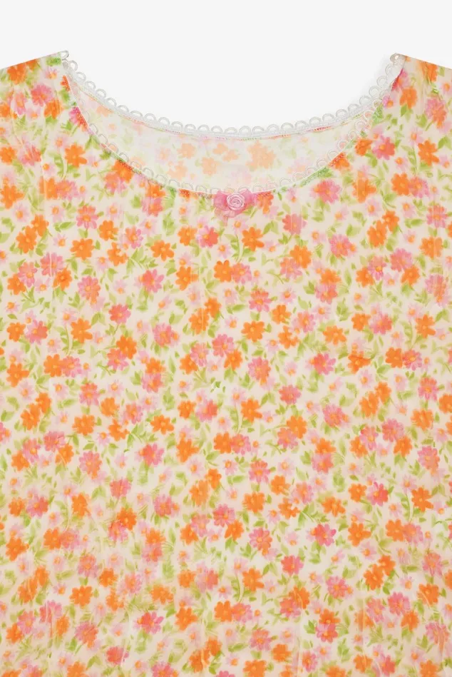 Women Giselle Baby Tee Multi For Love and Lemons Lingerie
