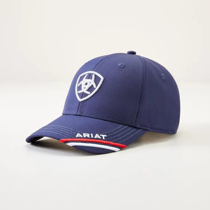Women Hats and Caps Ariat Shield Performance Cap Team Navy