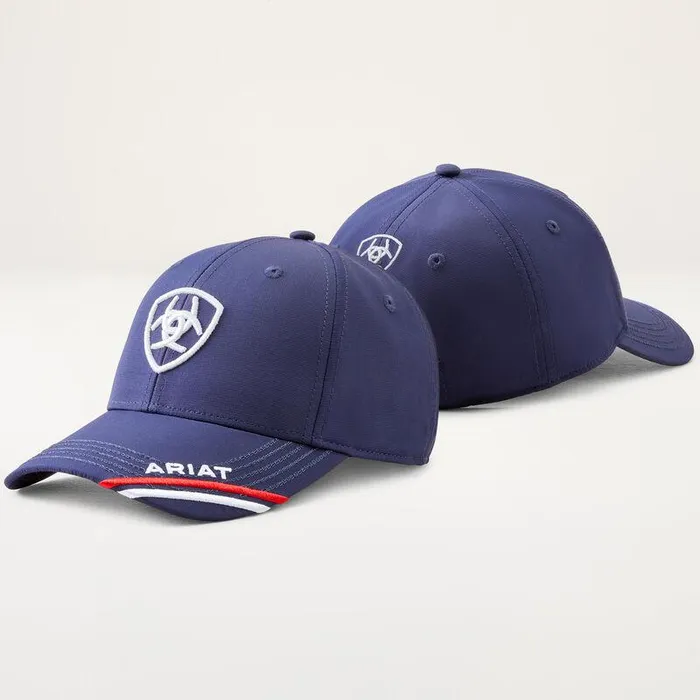 Women Hats and Caps Ariat Shield Performance Cap Team Navy Women Hats and Caps Ariat Shield Performance Cap Team Navy