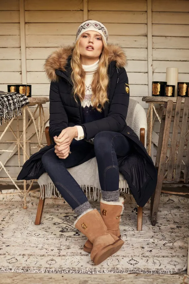 Women HC Shearling Boot Tan Holland Cooper Sleepwear Women HC Shearling Boot Tan Holland Cooper Sleepwear