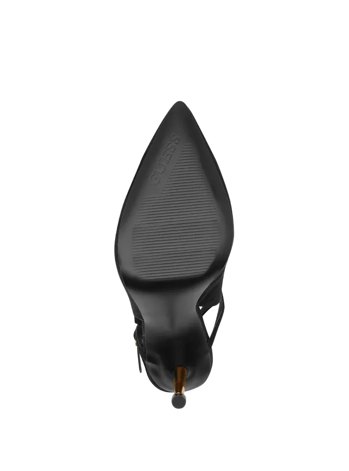 Women Heels GUESS Black Staton Suede High Heels