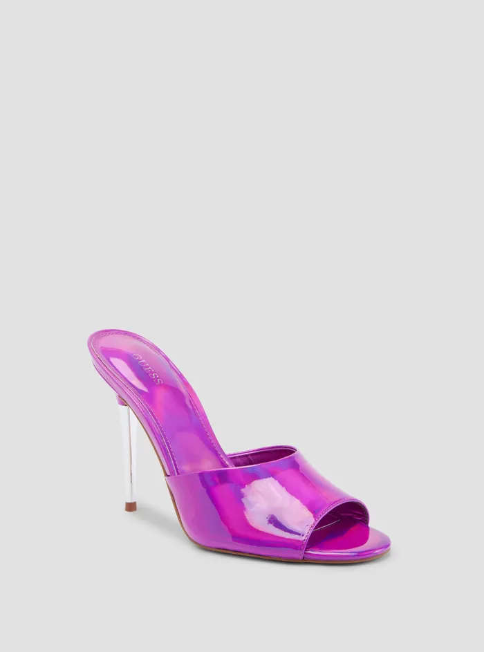 Women Heels GUESS Pink Molle Patent High Heels
