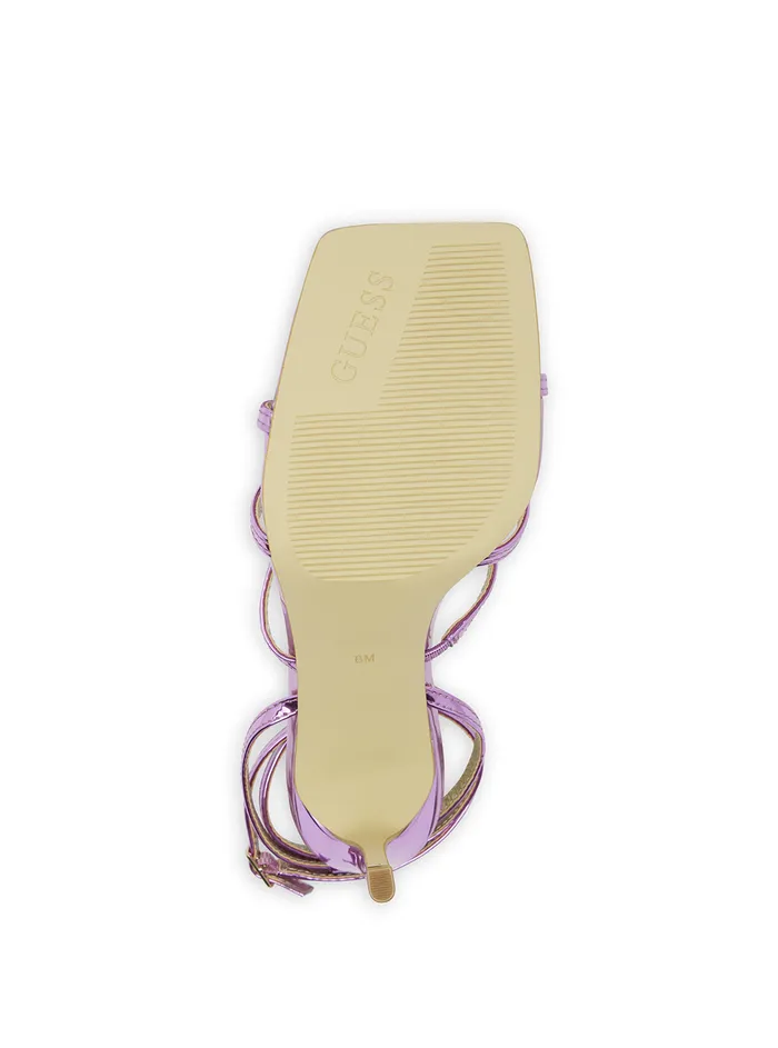 Women Heels GUESS Purple Sabie Patent High Heels