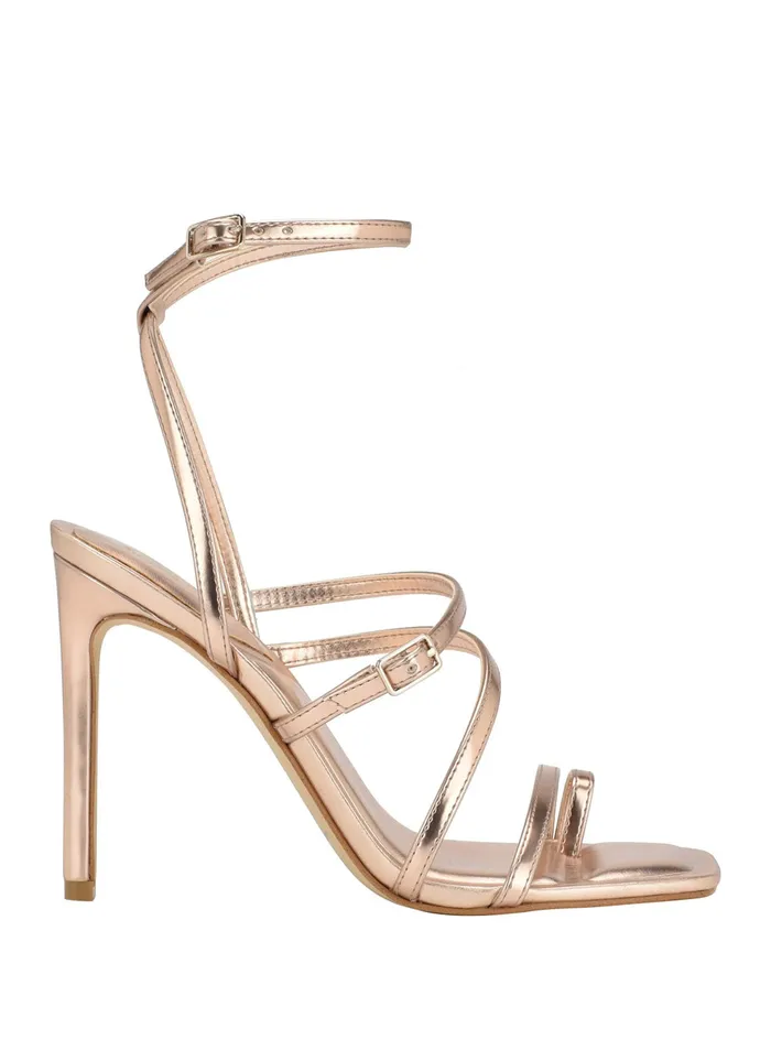 Women Heels GUESS Rose Gold Metallic Bolten Stiletto Heels Women Heels GUESS Rose Gold Metallic Bolten Stiletto Heels