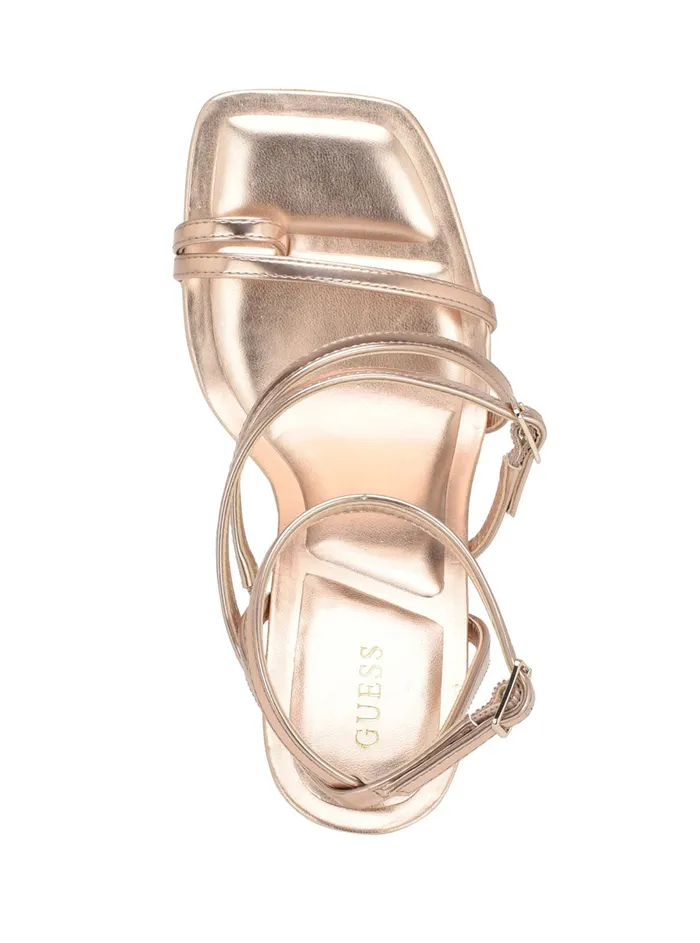 Women Heels GUESS Rose Gold Metallic Bolten Stiletto Heels Women Heels GUESS Rose Gold Metallic Bolten Stiletto Heels
